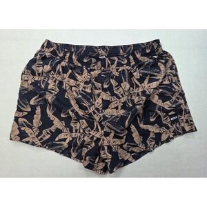 BOSS Hugo Boss Swim Trunks Beach Shorts Mens XL LIMITED USE Lined Hawaiian Print